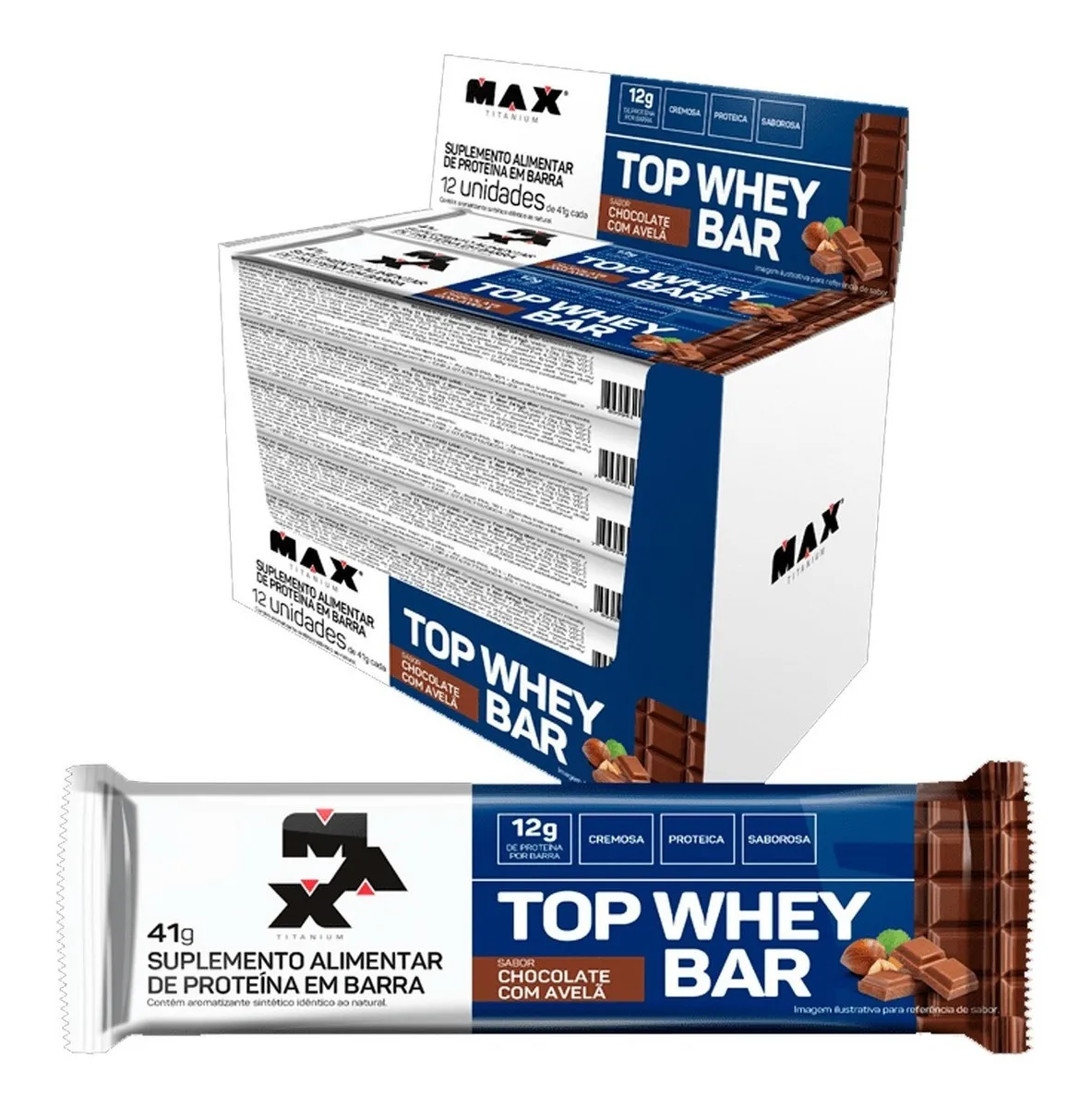 Power Protein Bar — Max Titanium